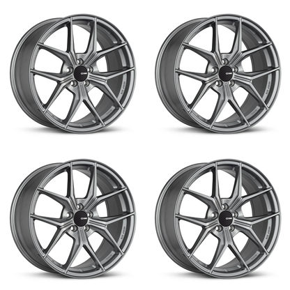 Enkei TSR-X Storm Gray | 18x8" +45mm | 5x100mm (Set of 4)