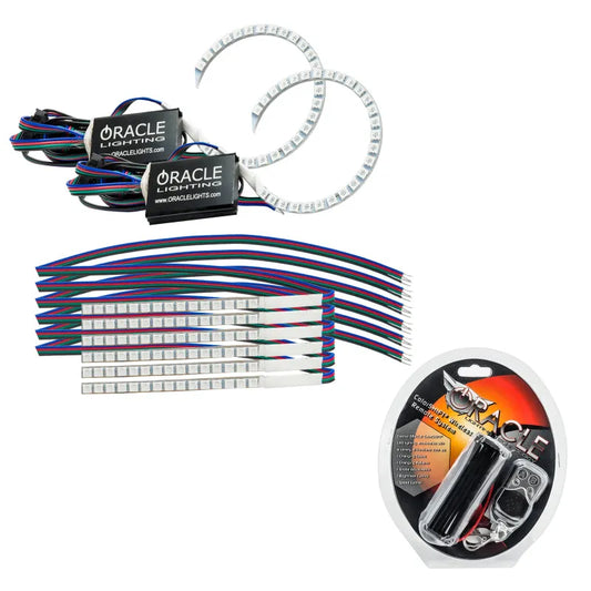 ORACLE 15-23 Ford Mustang DRL & Halo Kit ColorSHIFT (1348-330)