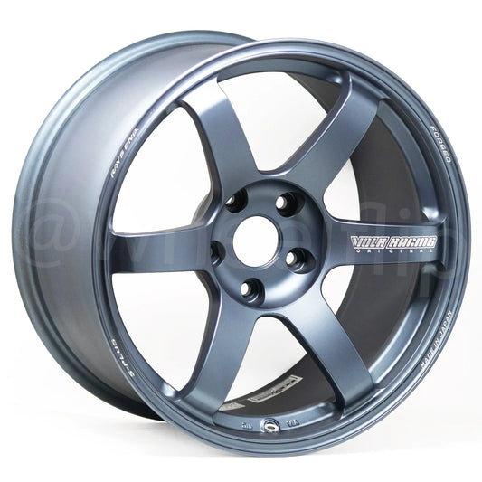 Volk Racing TE37 Saga S-Plus 18x9.5 +20 5x120 Matte Blue Gunmetal (SET)