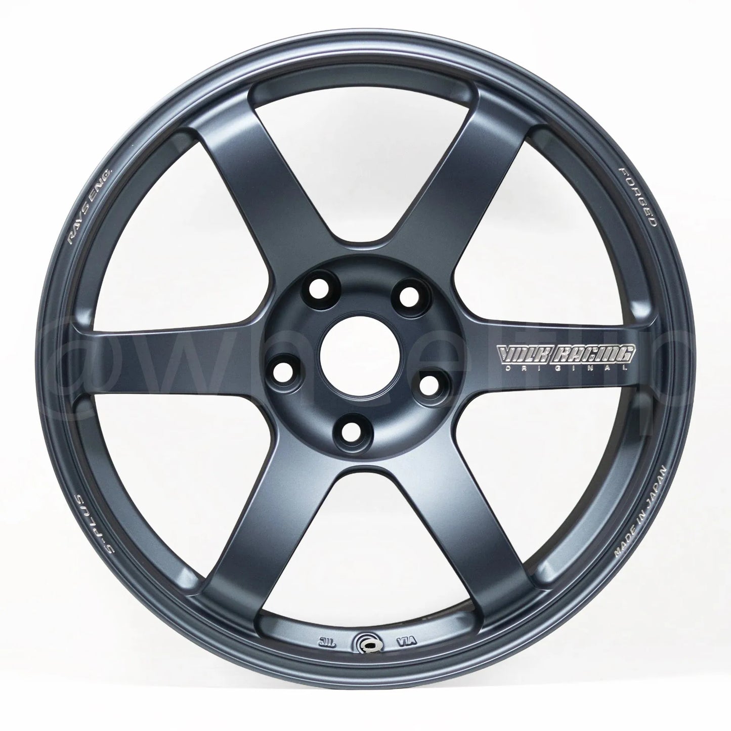 Volk Racing TE37 Saga S-Plus 18x9.5 +20 5x120 Matte Blue Gunmetal (SET)