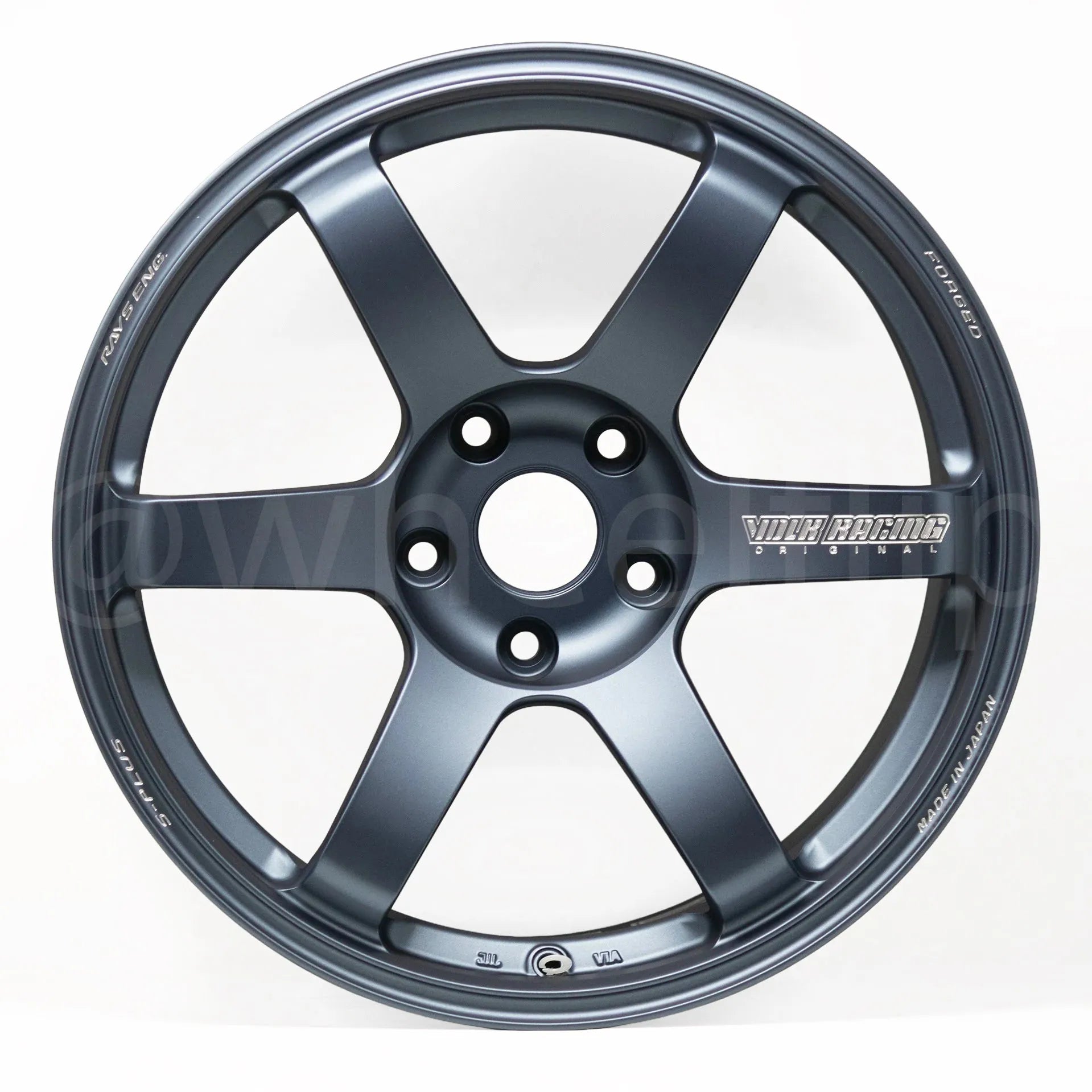 Volk Racing TE37 Saga S-Plus 18x9.5 +20 5x120 Matte Blue Gunmetal (SET)