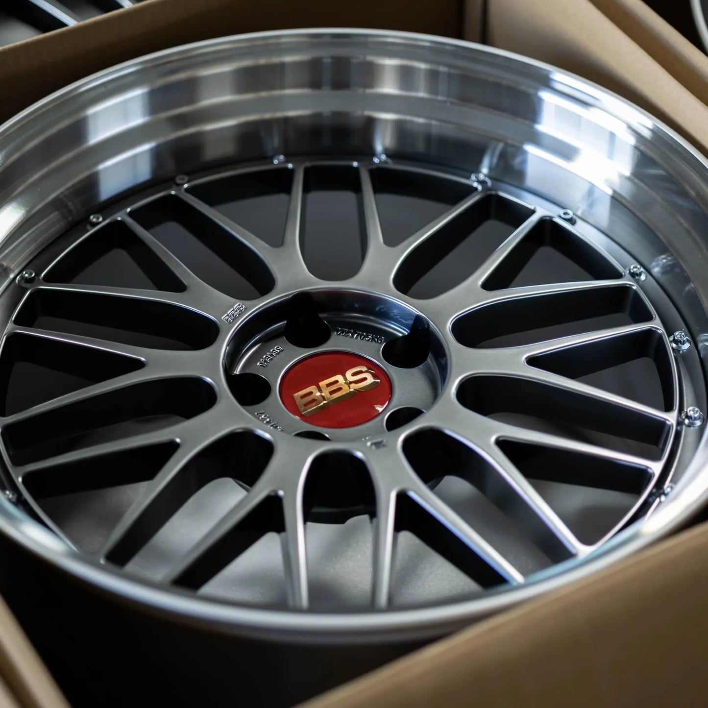 BBS LM 20x9.5 +8, 20x10.5 +15 5x112 Diamond Black (SET)