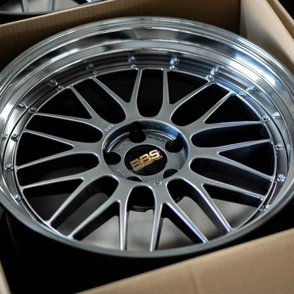 BBS LM 20x9.5 +8, 20x10.5 +15 5x112 Diamond Black (SET)