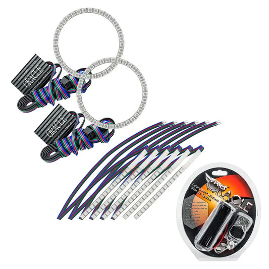 Oracle 15-17 Ford Mustang V6/GT/Shelby DRL w/ Halo Kit | Mustang (2267-330)