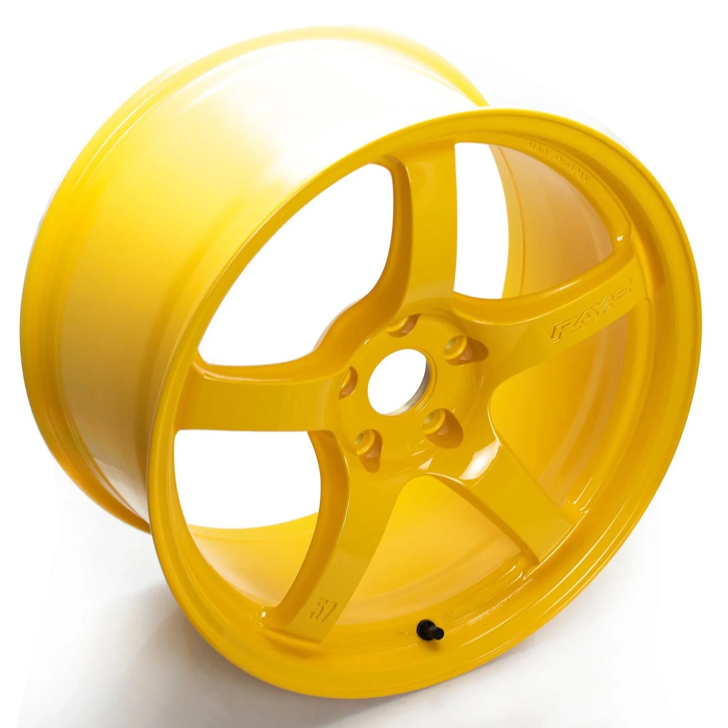 Gram Lights 57CR 18x9.5 +22 5x114.3 Mach Yellow (SET)