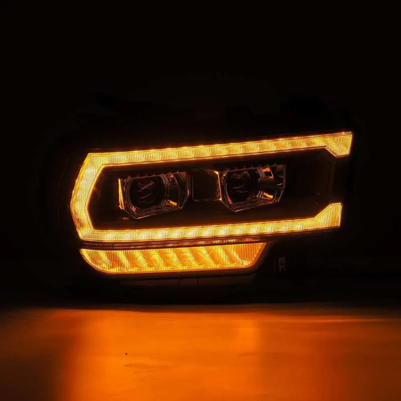 AlphaRex LED Proj HL | Ram 2500 (19-26) (Plank Style Black w/ Seq Signal/DRL) (880550)