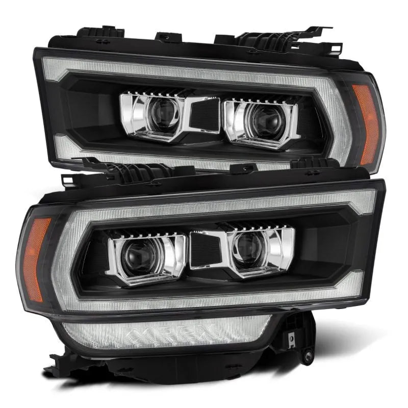 AlphaRex LED Proj HL | Ram 2500 (19-26) (Plank Style Black w/ Seq Signal/DRL) (880550)
