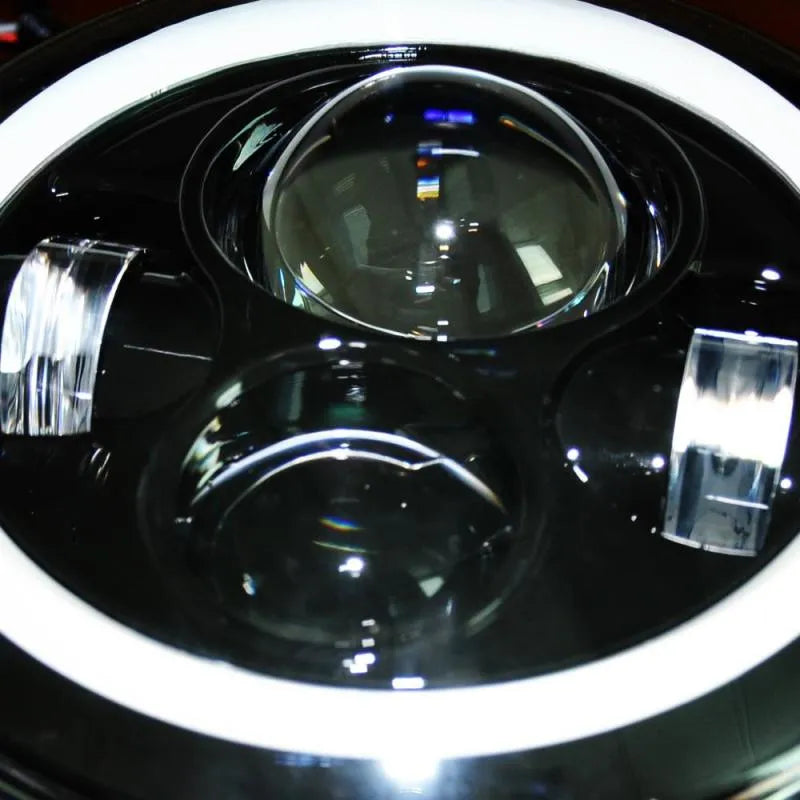 DV8 LED Projector Headlights | Jeep Wrangler JK 07-18 (HL7JK-01)