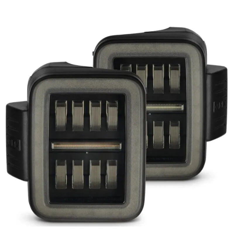 AlphaRex 19-24 Jeep Gladiator JT Nova-Series Prismatic LED Tail Lights | Gladiator (602050)