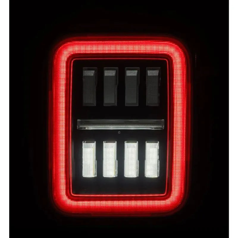 AlphaRex 19-24 Jeep Gladiator JT Nova-Series Prismatic LED Tail Lights | Gladiator (602050)