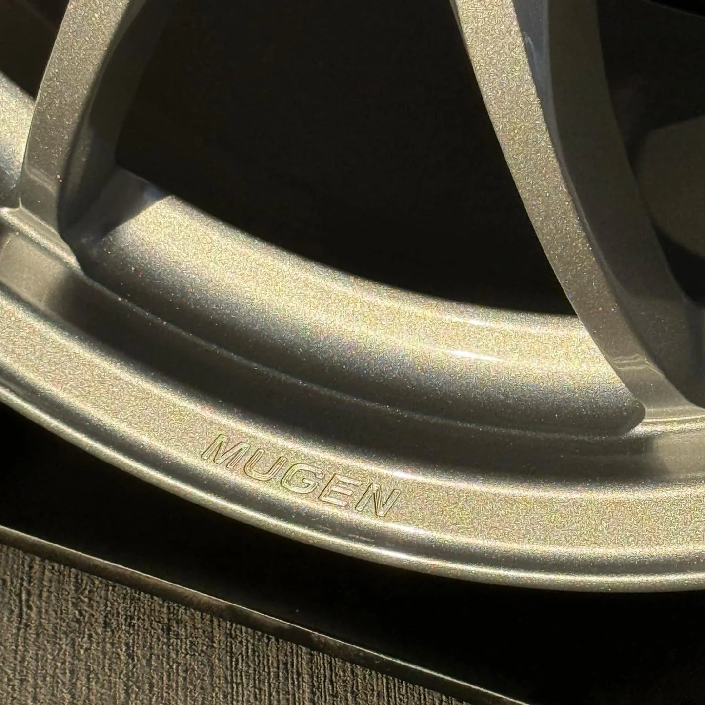 Mugen MF10 18x9.5 +45 5x114.3 Silver (SET)