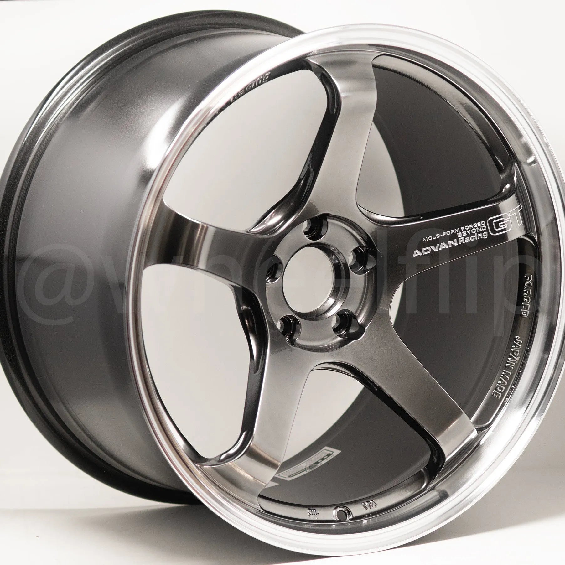 Advan GT Beyond 19x9.5 +25, 19x11 +35 5x112 Machining & Hyper Platinum Black (SET)