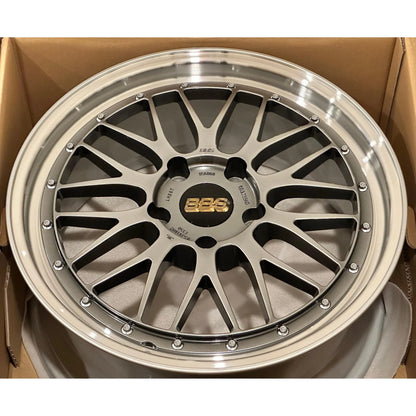 BBS LM 19x8.5 +50, 19x11 +50 5x130 Diamond Black (SET)