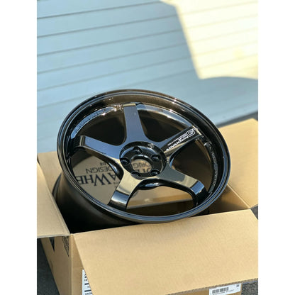 Advan GT Beyond 18x9.5 +45 5x100 Titanium Black (SET)