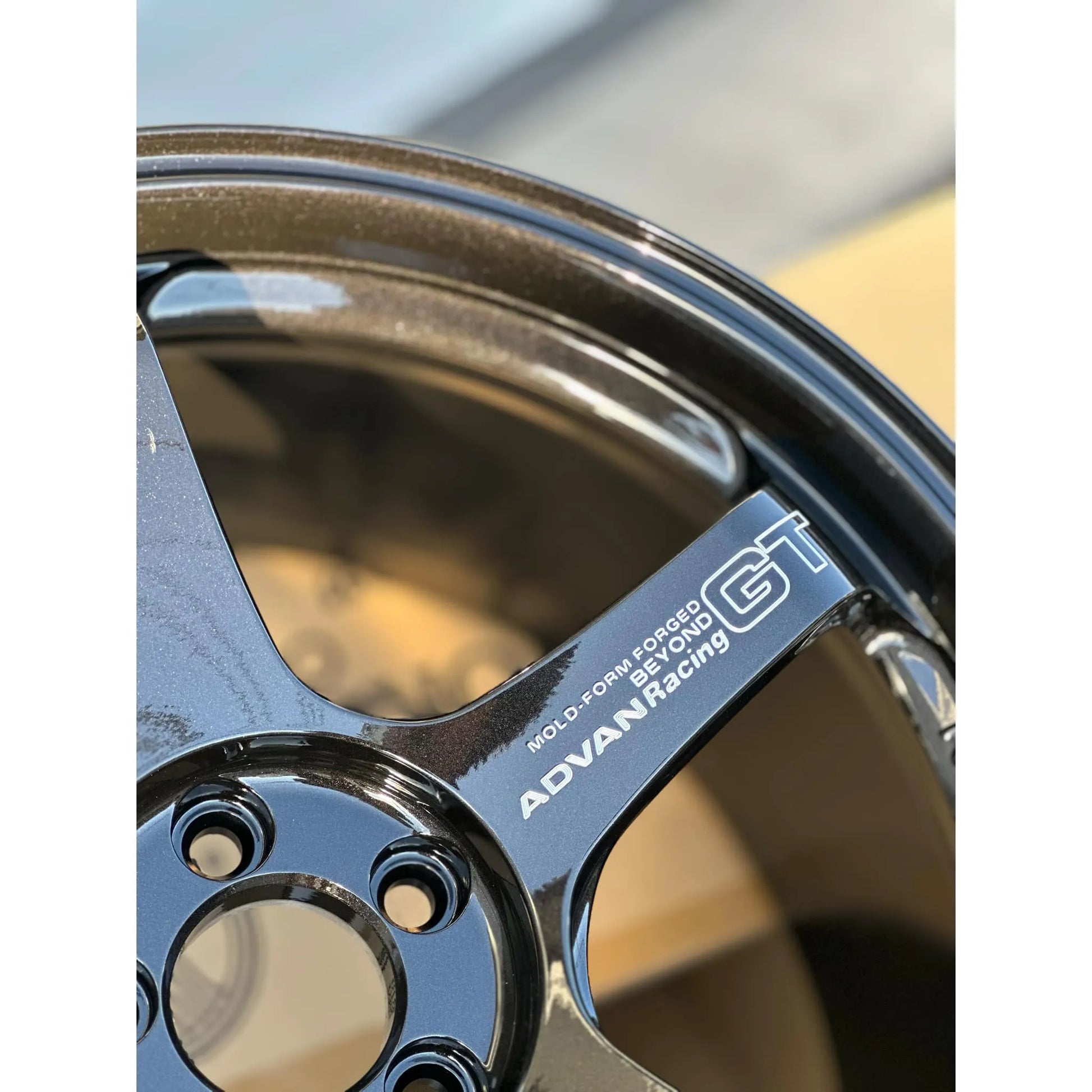 Advan GT Beyond 18x9.5 +45 5x100 Titanium Black (SET)