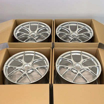 BBS FI-R 20x9 +52, 20x12 +44 CL Diamond Silver (SET)