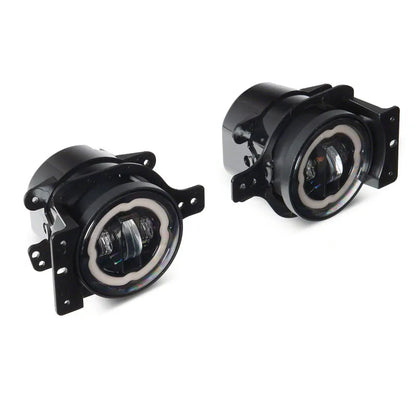 Raxiom Jeep Wrangler JL Axial Series LED Fog Lights | 18-26 Jeep Wrangler/Gladiator (J177415)
