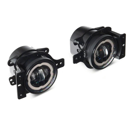 Raxiom Jeep Wrangler JL Axial Series LED Fog Lights | 18-26 Jeep Wrangler/Gladiator (J177415)