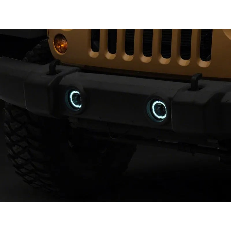 Raxiom Jeep Wrangler JL Axial Series LED Fog Lights | 18-26 Jeep Wrangler/Gladiator (J177415)