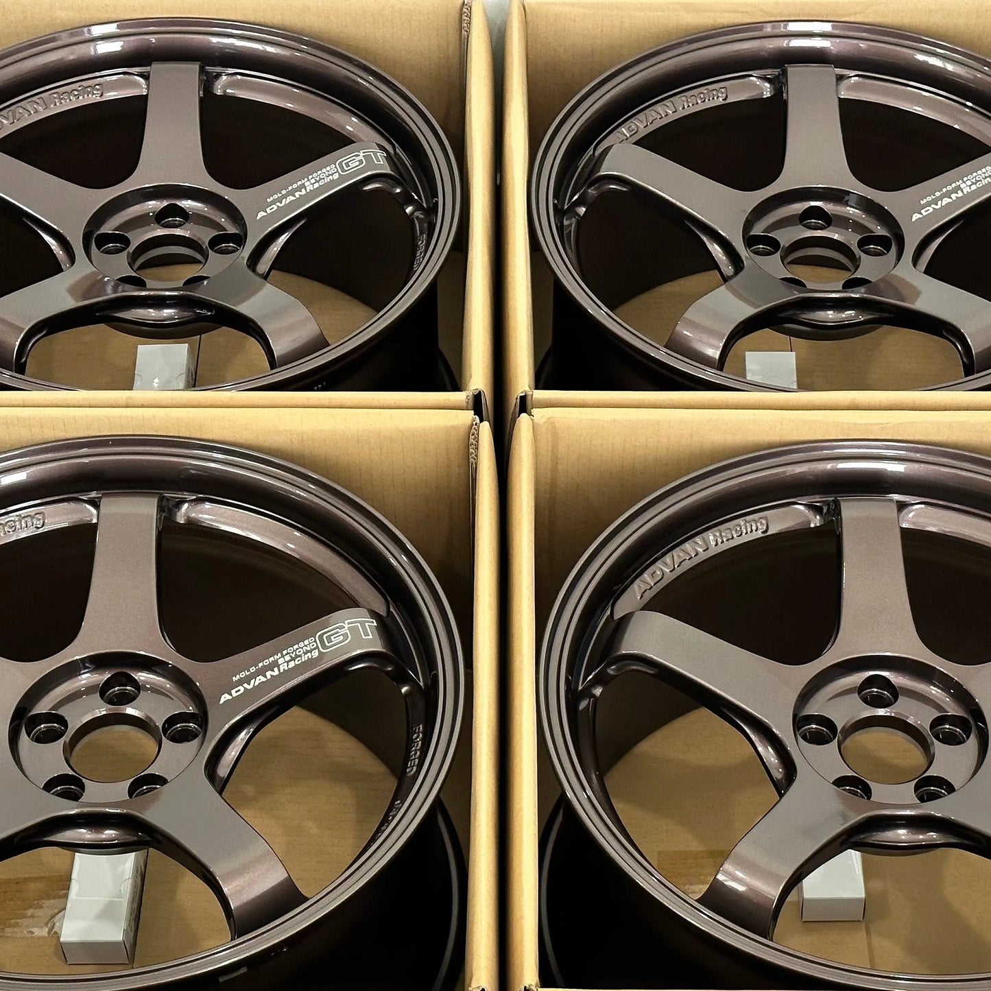 Advan GT Beyond 18x9.5 +45 5x120 Racing Copper Bronze (SET)