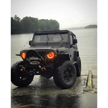 Oracle 7in LED Headlights | Jeep Wrangler 97-07/07-18 JK (5769-334)
