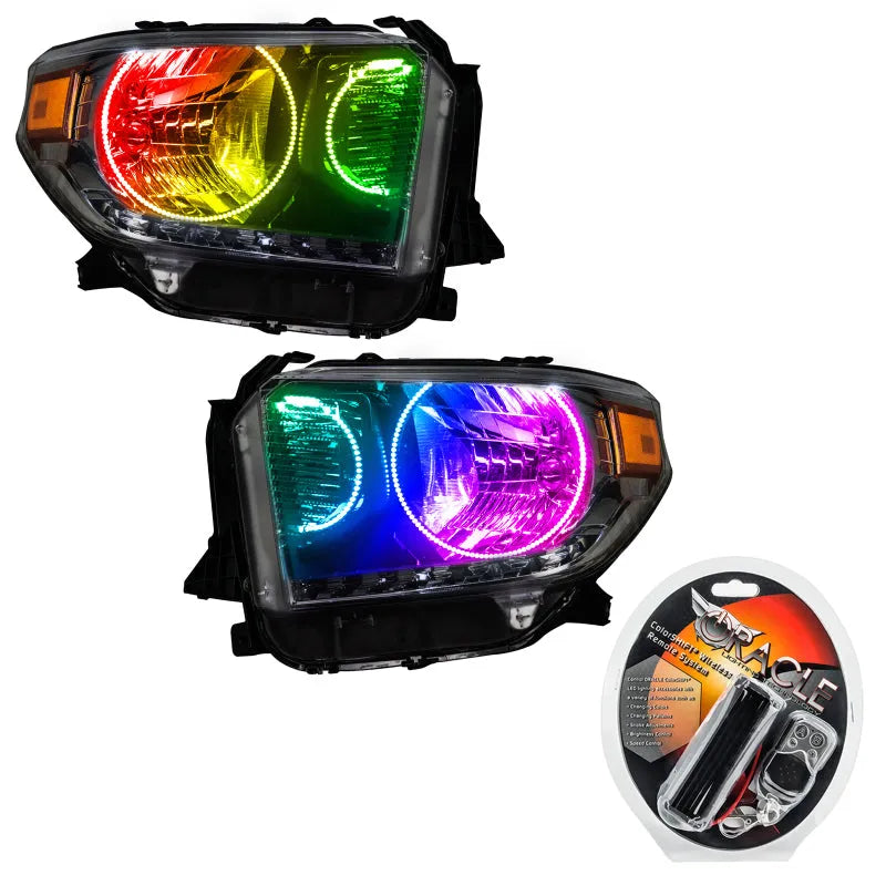 Oracle 07-22 Toyota Tundra Dual SMD HL Halo Kit | ColorSHIFT (7204-330)
