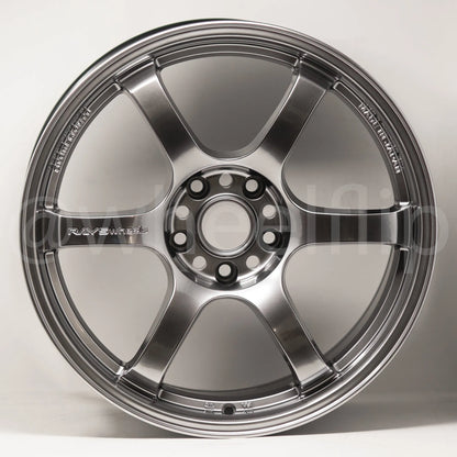 Gram Lights 57DR 18x9.5 +22 5x114.3 Grace Silver (SET)
