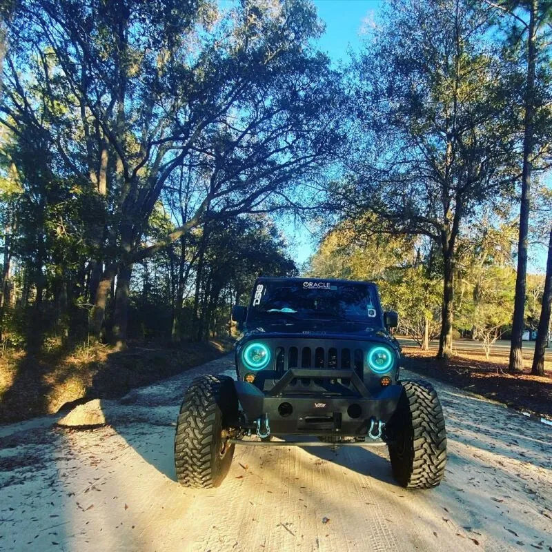 Oracle 7in LED Headlights | Jeep Wrangler 97-07/07-18 JK (5769-334)