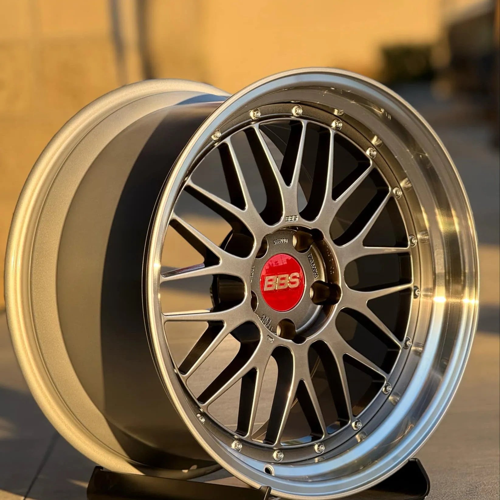 BBS LM 19x10 +25, 19x11 +25 5x120 Diamond Black (SET)