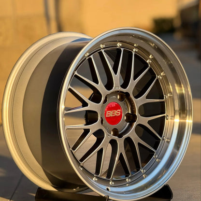 BBS LM 19x10 +25, 19x11 +25 5x120 Diamond Black (SET)