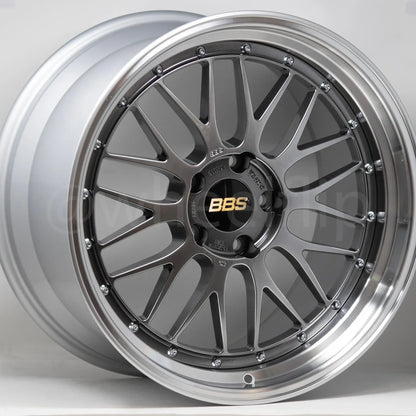 BBS LM 19x10 +25, 19x11 +25 5x120 Diamond Black (SET)