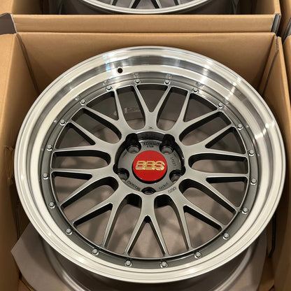 BBS LM 19x10 +25, 19x11 +25 5x120 Diamond Black (SET)