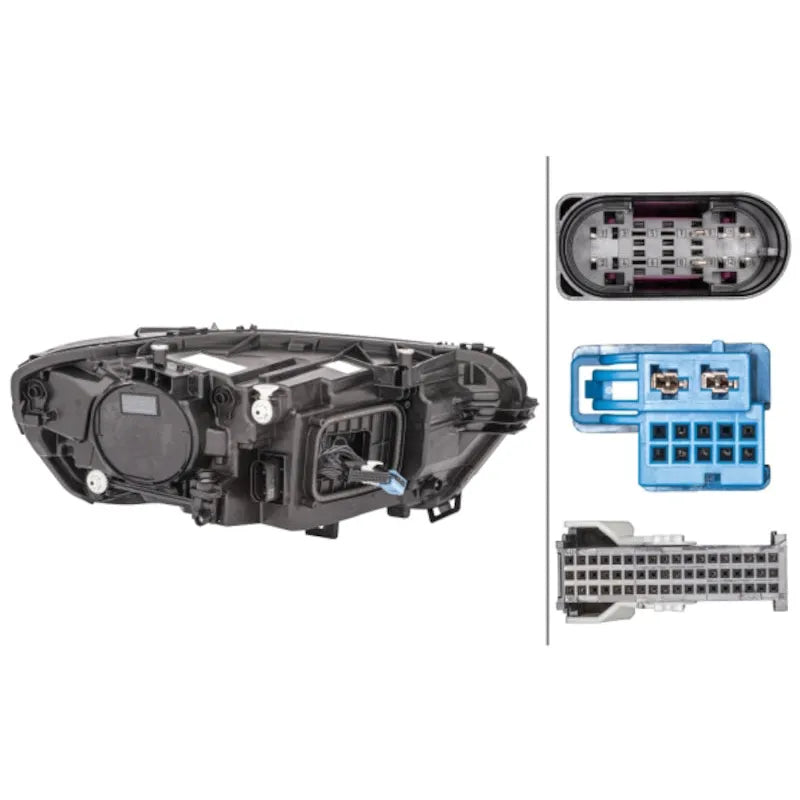 Hella 19 LED D&S Headlamp LH | Mercedes-Benz CLA (19-26) (015086551)
