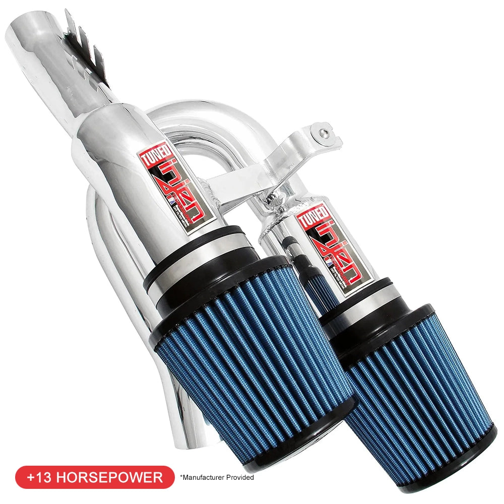 Injen Polished Twin Short Ram Intake | BMW 335i E92 (07-09) / 135i E82 (08-09) 3.0L L6 (SP1125P)
