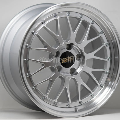 BBS LM 18x9.5 +38 5x114.3 Diamond Silver (SET)