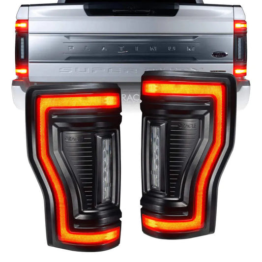 Oracle Flush Mount LED Tail Lights | Ford F-250/350 17-22 (5896-504-T)