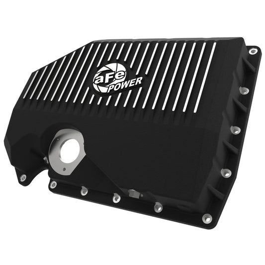 aFe Pro Series Oil Pan VW 1.8/2.0L (05-19) | Black w/ Oil Sensor (46-71210B)