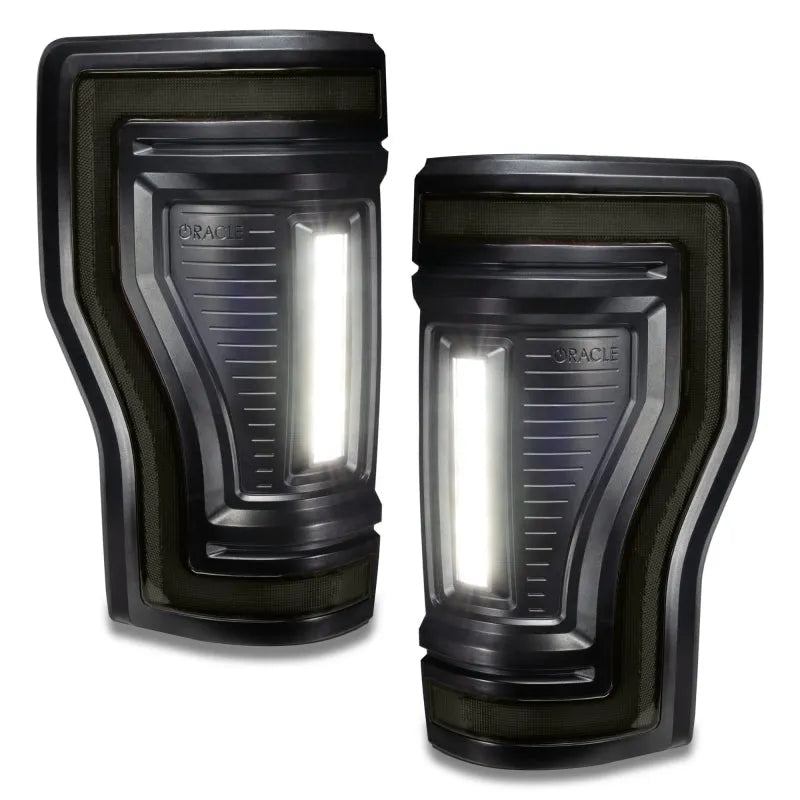 Oracle Flush Mount LED Tail Lights | Ford F-250/350 17-22 (5896-504-T)