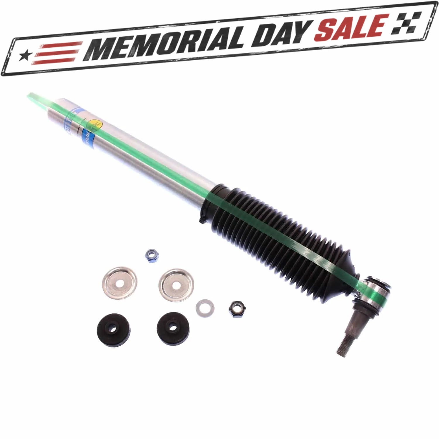 Bilstein B8 5100 Monotube Steering Damper for 2005-2007 Ford F-250 Super Duty - 27.56 in. Extended