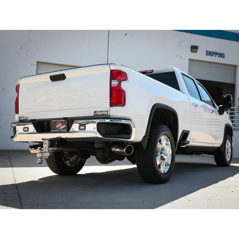 aFe 4in D&S HD Exhaust System | GM Diesel Trucks 20-26 (49-44126-P)