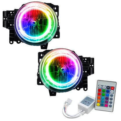 Oracle 07-14 Toyota FJ Cruiser SMD HL ColorSHIFT w/ HW (7093-504) | Toyota FJ Cruiser (07-23)