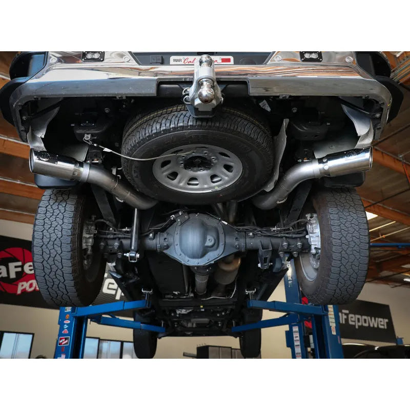 aFe 4in D&S HD Exhaust System | GM Diesel Trucks 20-26 (49-44126-P)