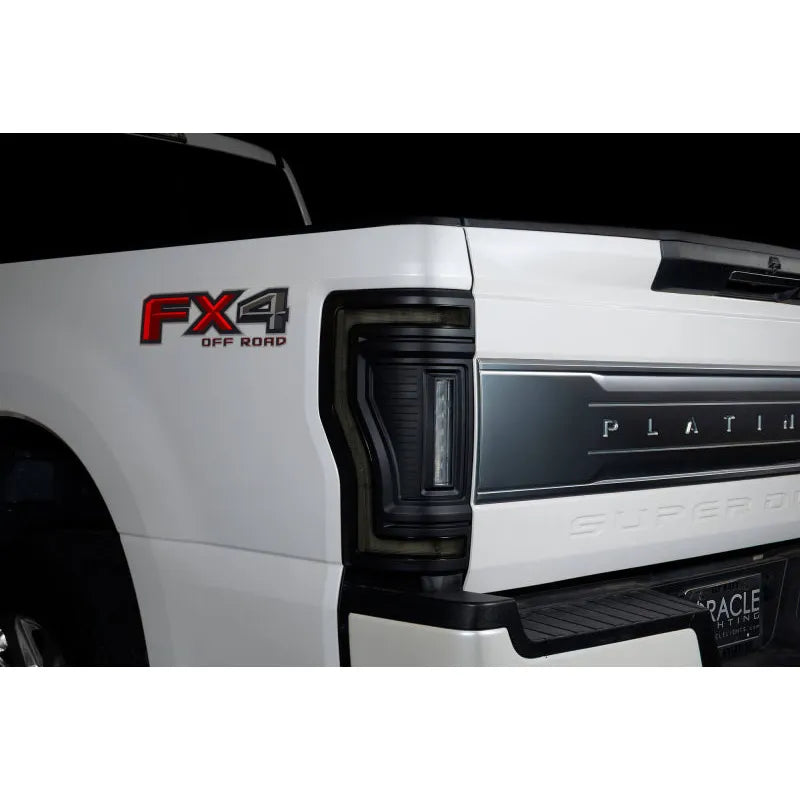 Oracle Flush Mount LED Tail Lights | Ford F-250/350 17-22 (5896-504-T)