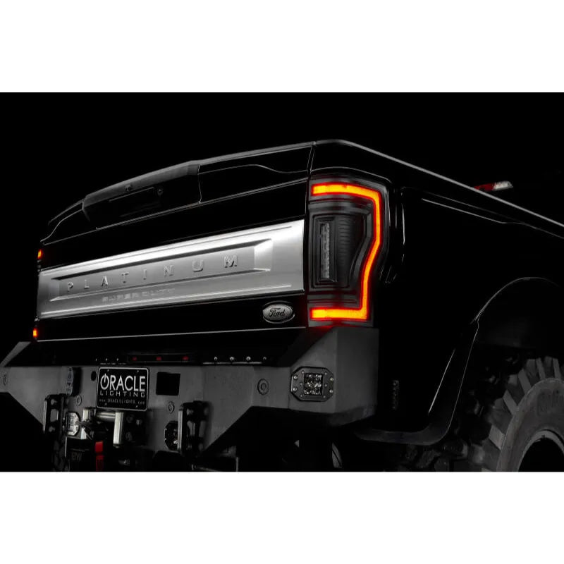 Oracle Flush Mount LED Tail Lights | Ford F-250/350 17-22 (5896-504-T)
