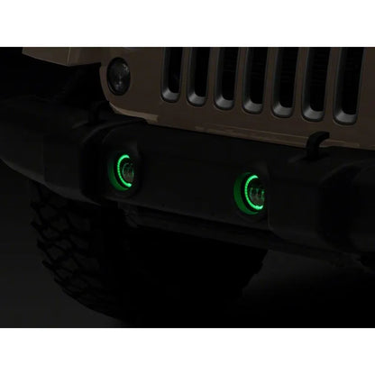 Raxiom LED Fog Lights w/ RGB Halo | Jeep Wrangler JK 07-18/97-07 (J143371)