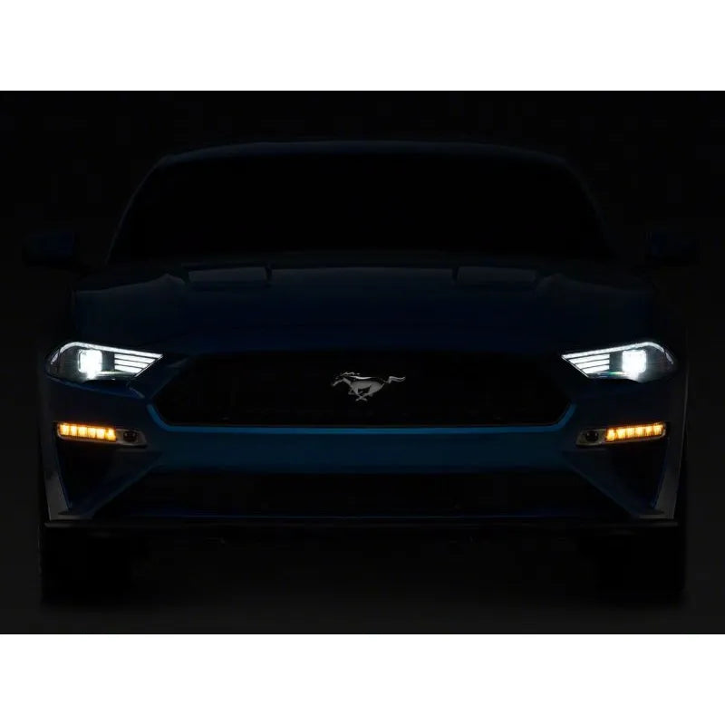 Raxiom 15-23 Ford Mustang GT/EcoBoost LED Projector Headlights Blk (407614) | Ford Mustang (15-23)