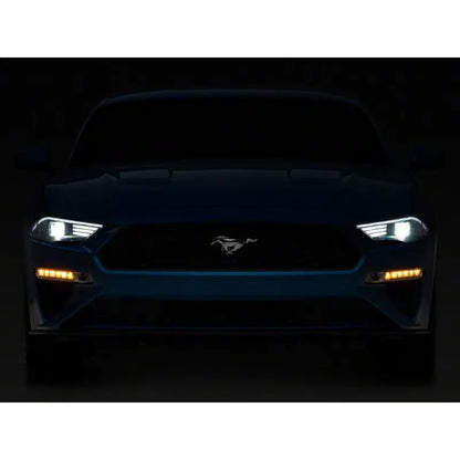 Raxiom 15-23 Ford Mustang GT/EcoBoost LED Projector Headlights Blk (407614) | Ford Mustang (15-23)