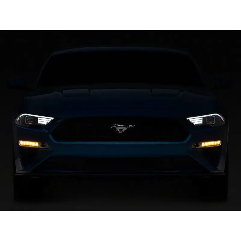 Raxiom 15-23 Ford Mustang GT/EcoBoost LED Projector Headlights Blk (407614) | Ford Mustang (15-23)