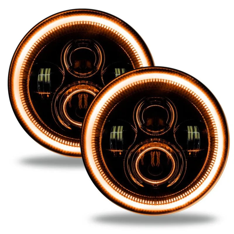 Oracle 7in LED Headlights Pair | Jeep Wrangler JK/Gladiator (07-26) (5769J-005)