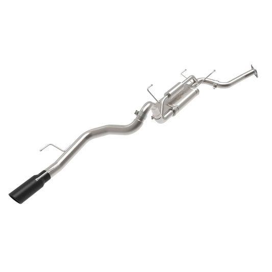 aFe Vulcan 2.5in-3in SS Cat-Back Exhaust w/ Black Tip | Toyota Land Cruiser (24-25) (49-36076-B)